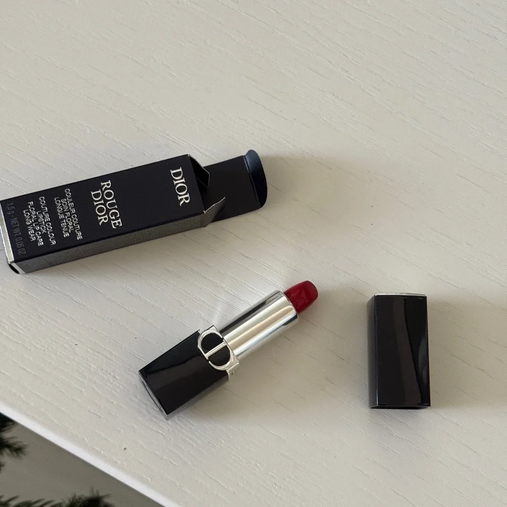 Dior Rouge Couture Lipstick in Bold Red